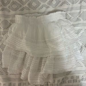 aerie ruffle skirt